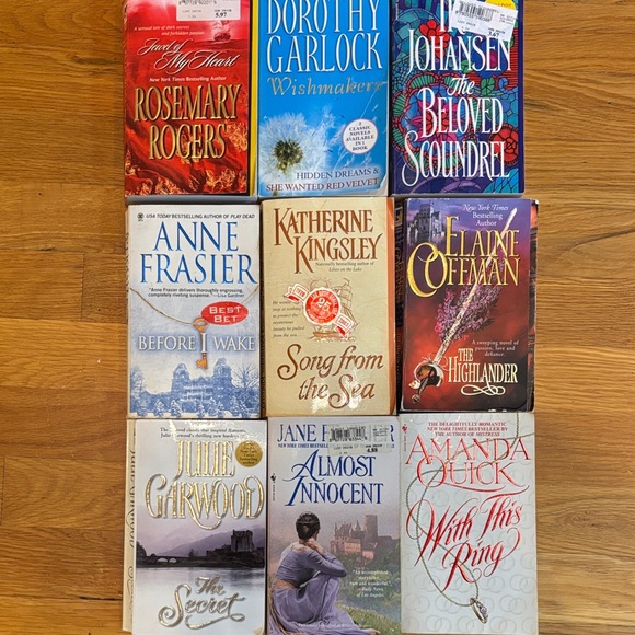 Lot of 9 Romantic Novel Collection - Various Authors - Picture 1 of 6